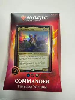 MTG Commander Timeless Wisdom Deck - Factory Sealed FREE SHIPPING - Image 1
