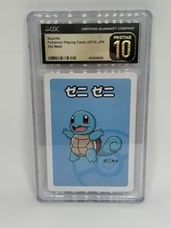 2019 Pokemon Squirtle Playing Cards Japanese Old Maid CGC 10 Pristine - Image 1