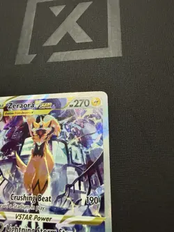 Pokemon TCG Zeraora VSTAR Full Art Ultra Rare Holo Card GG43/GG70 Crown Zenith - Image 3
