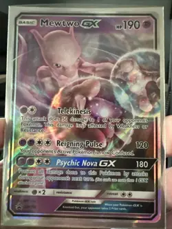 Mewtwo GX SM196 Sm Holo Promo Pokemon TCG NM 2019 - Image 1