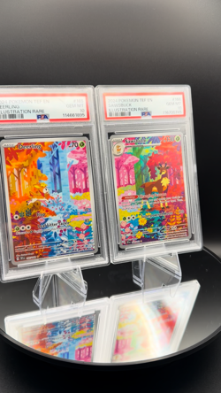 NonSequential PSA 10 Deerling & Sawsbuck 165/166 Temporal Forces Pokemon English - Image 2