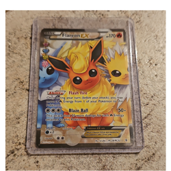 Pokemon Flareon EX Full Art Ultra Rare Holo RC28/RC32 Generations 170 HP - Image 1