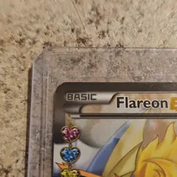 Pokemon Flareon EX Full Art Ultra Rare Holo RC28/RC32 Generations 170 HP - Image 3