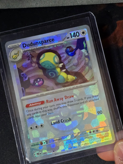 ✨Pokemon Prismatic Evolutions (080/131) Dudunsparce Master Ball Pattern (NM)🔥✨ - Image 2