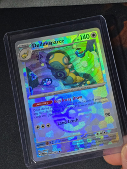 ✨Pokemon Prismatic Evolutions (080/131) Dudunsparce Master Ball Pattern (NM)🔥✨ - Image 3