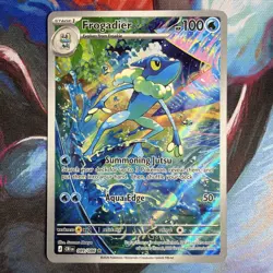 Pokemon Frogadier 089/086 ME04: Chaos Rising Holo Mint Illustration Rare - Image 1