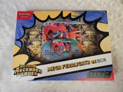 LOT 3~ Pokemon Mega Evolution Ascended Heroes EX Box EMBOAR FERALIGATR MEGANIUM - Image 4