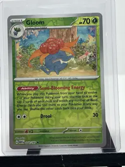 Pokemon TCG SV 151 Reverse Holo Gloom 44/165 - Image 1