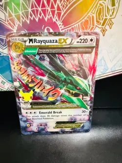 Pokemon Celebrations M Rayquaza EX 76/108 Near Mint - Image 1