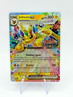 Pokemon Jolteon ex 030/131 Stamped Promo Prismatic Evolutions NM Holo - Image 1