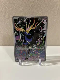 Pokemon ME04: Chaos Rising Xerneas 091/086 Illustration Rare English NM - Image 1