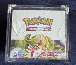 Pokemon TCG Scarlet & Violet Base Set Booster Box In Acrylic Case - Image 1