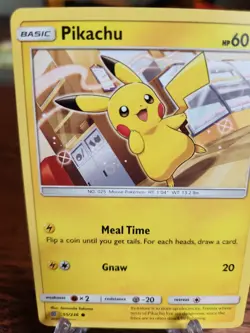 Pikachu 55/236 Sm-Unified Minds Regular 2019 NM Pokemon TCG - Image 2