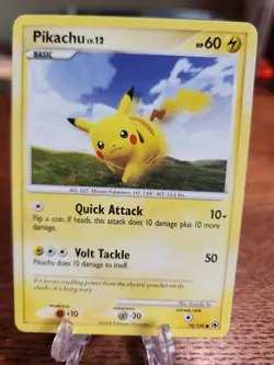 Pikachu 70/100 Majestic Dawn Regular LP 2008 Pokemon TCG - Image 1