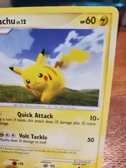 Pikachu 70/100 Majestic Dawn Regular LP 2008 Pokemon TCG - Image 3