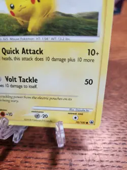 Pikachu 70/100 Majestic Dawn Regular LP 2008 Pokemon TCG - Image 5