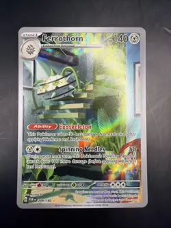 Ferrothorn 209/182 - Paradox Rift Pokemon Illustration Rare NM - Image 1