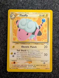 Flaaffy 28/64 Neo Relevation NM Vintage WOTC - Pokemon TCG - Image 1