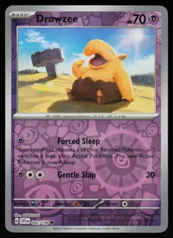 Drowzee 082/198 Common Scarlet & Violet Pokemon Reverse Holo Near Mint - Image 1
