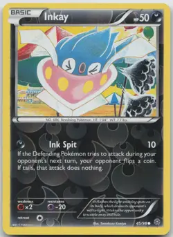 Inkay 45/98 Common Ancient Origins Pokemon Reverse Holo LP/MP - Image 1