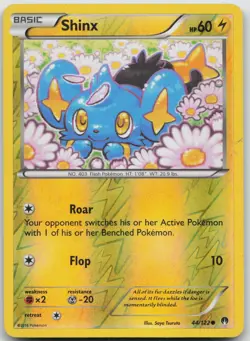 Shinx 44/122 Common BREAKpoint Pokemon Reverse Holo LP/MP - Image 1