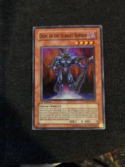 Ogre of the Scarlet Sorrow - ABPF-EN005 - Super Rare - 1st Edition - Image 1