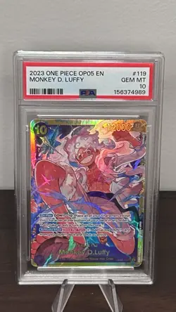 OP05 Monkey D. Luffy PSA 10 - Image 1