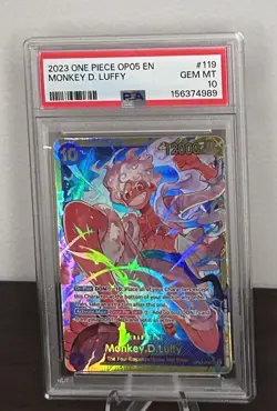 OP05 Monkey D. Luffy PSA 10 - Image 2