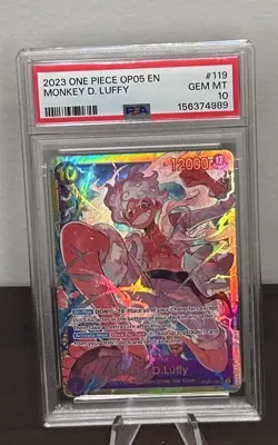 OP05 Monkey D. Luffy PSA 10 - Image 4