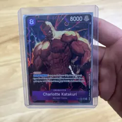 One Piece TCG English OP11-067 Charlotte Katakuri Alt Art Parallel - Image 1
