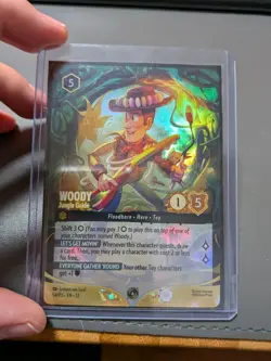 Woody Jungle Guide - Set Champs - Top 8 Foil Promo - Disney Lorcana - Image 1