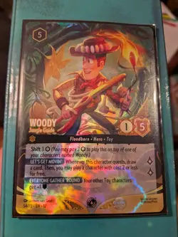 Woody Jungle Guide - Set Champs - Top 8 Foil Promo - Disney Lorcana - Image 2