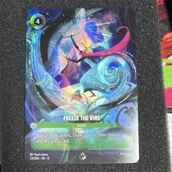 Disney Lorcana TCG Freeze the Vine Action Foil Elsa 231/204 English - Image 3