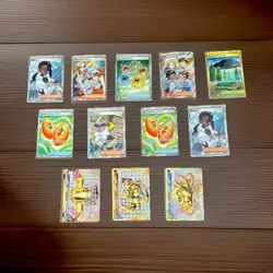 Nintendo Pokemon TCG 12-Card Holo Lot Trainer BREAK Naveen Bronzong SVin POR MEG - Image 1