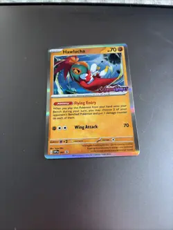 Hawlucha 007 Scarlet & Violet Promo Prerelease Holo Pokemon Card HP 70 Eng - Image 1