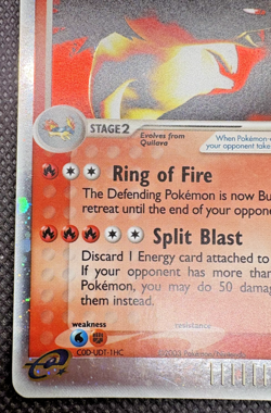 Typhlosion EX 99/100 - 2003 Pokemon Sandstorm Holo Ultra Rare Card NM-/LP+ 🔥🔥 - Image 5