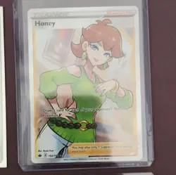 Pokemon TCG Full Art Holo Trainer Supporter Card Lot (4) Opal, Beauty, Honey - Image 5