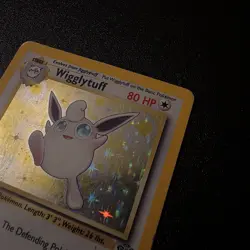 Pokemon TCG Wigglytuff 16/64 Holo Unlimited Rare Card Jungle Base Set 1999 - Image 3