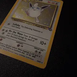 Pokemon TCG Wigglytuff 16/64 Holo Unlimited Rare Card Jungle Base Set 1999 - Image 5