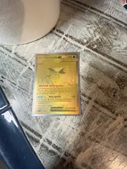 Ash-Greninja EX Gold Foil Fan Art Display Card Mega Rare - Image 1