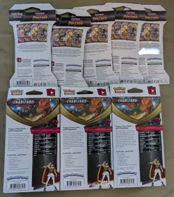 Pokemon TCG Vivid Voltage Lot - 3x Theme Charizard Decks + 5 Sleeved Boosters - Image 2