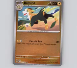 Boltund 031/094 Reverse Holo C Phantasmal Flames NM Pokemon - Image 1