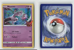Mewtwo #056/172 Trick Or Trade Promo Holo Rare Pokemon TCG NM - Image 3