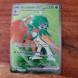Decidueye Ex 100/088 Perfect Order Ultra Rare NM Pokemon English - Image 1