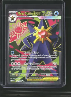 Mega Starmie ex 102/088 Ultra Rare Perfect Order Pokemon NM/M - Image 1
