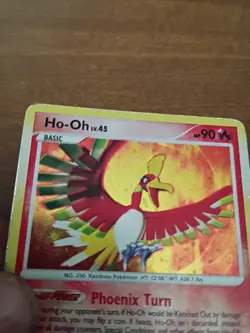 Pokemon Ho-Oh 10/132 Secret Wonders Holo Rare 90 HP Basic Eng - Image 3