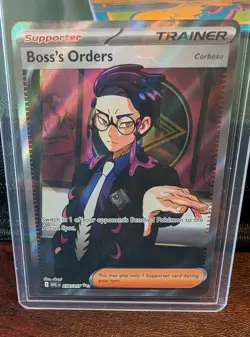 Boss's Orders [Corbeau] 256/217 Ultra Rare Ascended Heroes Pokemon Holo NM - Image 1