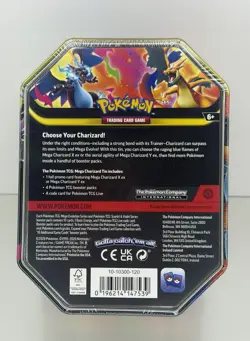 Pokemon Mega Evolution Tin (Mega Charizard) - Image 2
