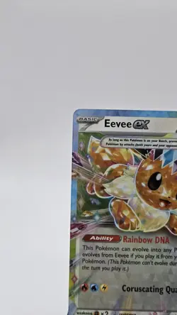 Pokemon TCG Eevee EX Prismatic Evolutions Double Rare Holo Card 75/131 SV NM - Image 3