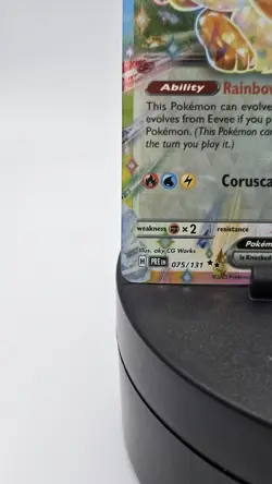 Pokemon TCG Eevee EX Prismatic Evolutions Double Rare Holo Card 75/131 SV NM - Image 4